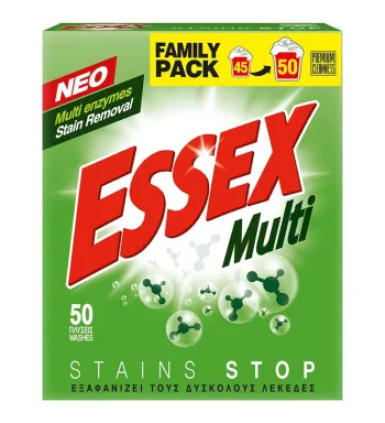 ESSEX ΣΚΟΝΗ ΠΛΥΝΤΗΡΙΟΥ MULTI (ΠΡΑΣΙΝΟ) 50Μ 2,4KG