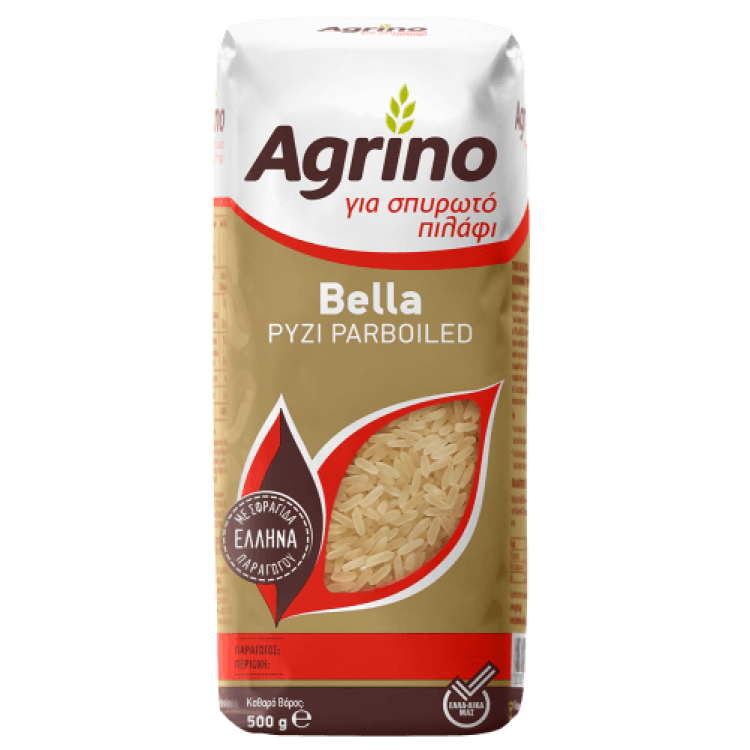 AGRINO ΡΥΖΙ BELLA 12Χ500GR AGRINO ΡΥΖΙ BELLA 12Χ500GR