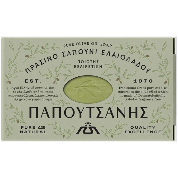 ΠΑΠΟΥΤΣΑΝΗΣ ΣΑΠΟΥΝΙ ΠΡΑΣΙΝΟ 48Χ125ΓΡ