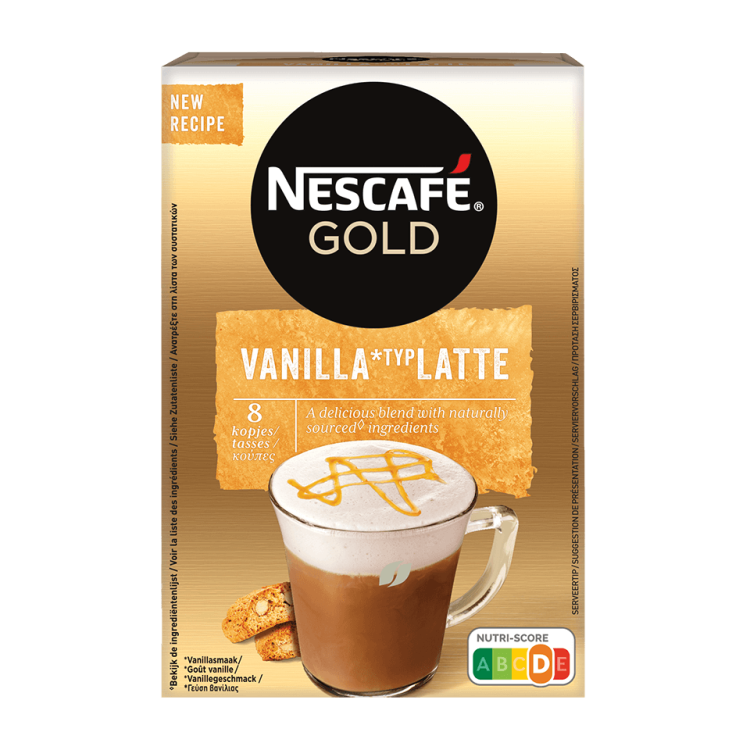 NESCAFE ΒΑΝΙΛΙΑ LATTE 6Χ8ΦΑΚ