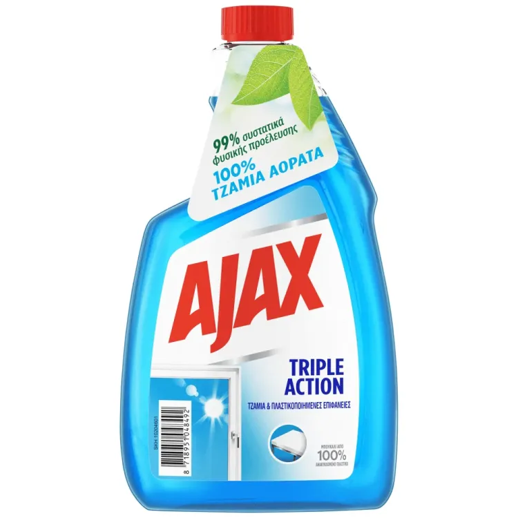 AJAX TZAMIΩΝ ΑΝTΑΛΛΑΚΤΙΚΟ (ΜΠΛΕ) TRIPLE ACTION 12Χ750ML