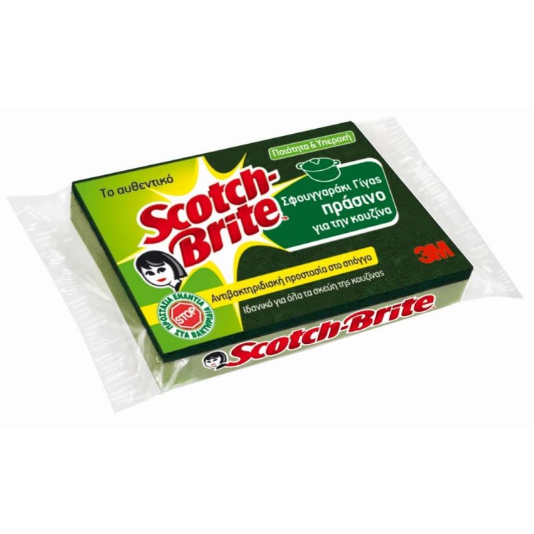 SCOTCH BRITE ΣΦΟΥΓΓΑΡΙ ΣΥΡΜΑ ΜΕΓ 95X158 1Χ30ΤΕΜ