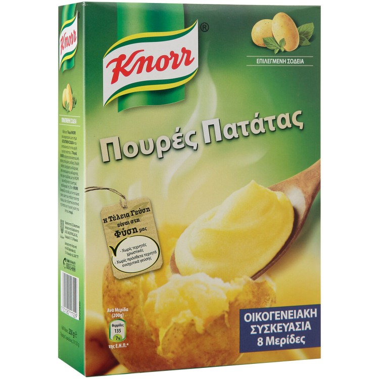 KNORR ΠΟΥΡΕΣ ΠΑΤΑΤΑΣ 12Χ250ΓΡ