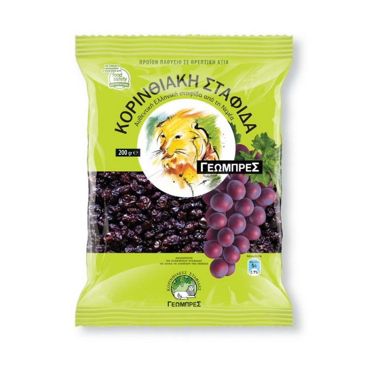 ΓΕΩΜΠΡΕΣ ΣΤΑΦΙΔΑ ΜΑΥΡΗ ΚΟΡΙΝΘΙΑΚΗ 40Χ200ΓΡ