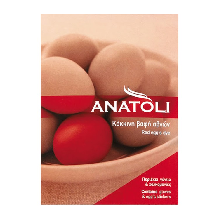 ΑΝΑΤΟΛΗ ΒΑΦΗ ΑΥΓΩΝ ΚΟΚΚΙΝΗ 50ΤΕΜ