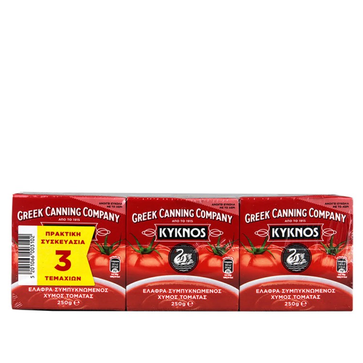 ΚΥΚΝΟΣ ΧΥΜΟΣ PASSATA 7% 3Χ250ΓΡ 8ΣΕΤ