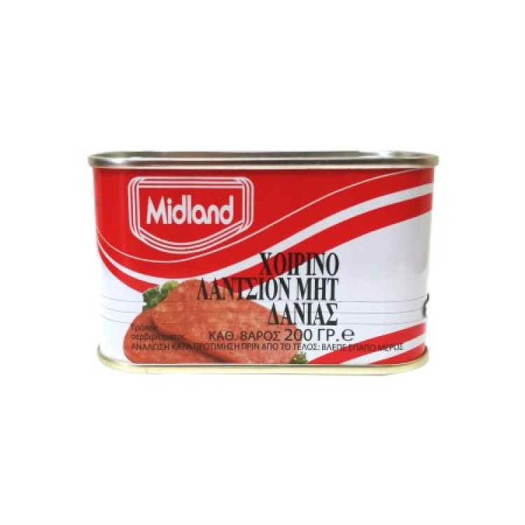 MIDLAND ΛΑΝΤΣΙΟΝ ΜΗΤ PORK 48Χ200ΓΡ
