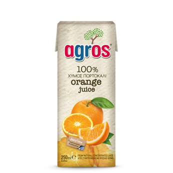 ΑΓΡΟΣ ΧΥΜΟΣ ΠΟΡΤΟΚΑΛΙ 27Χ250ML