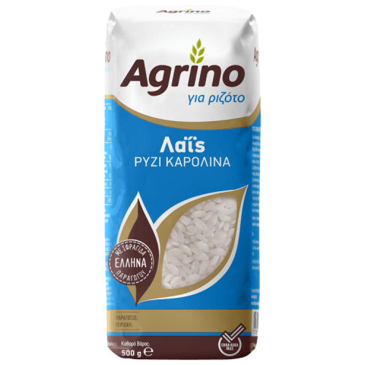 AGRINO ΡΥΖΙ ΛΑΪΣ 12X500GR
