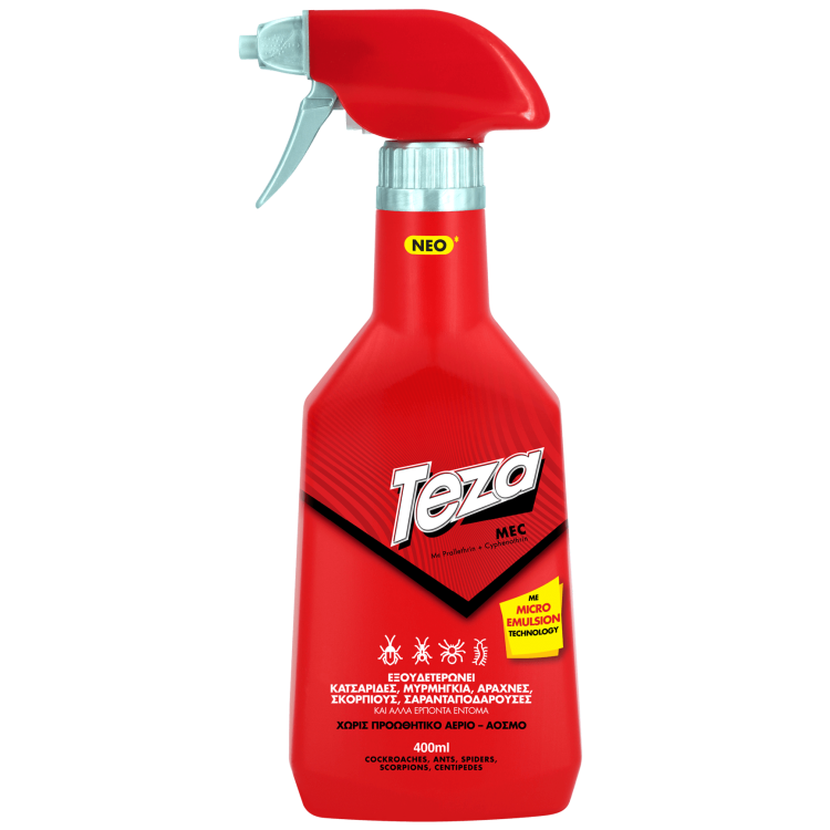 ΤΕΖΑ MEC ΚΑΤΣΑΡΙΔΟΚΤΟΝΟ SPRAY 12X400ML