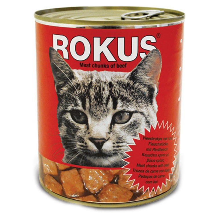 ROKUS ΓΑΤΟΤΡΟΦΗ 12Χ810ΓΡ ΒΟΔΙΝΟ (ΚΟΚΚ)