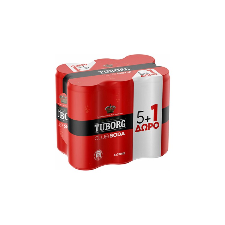 TUBORG ΣΟΔΑ 4X6(5+1) 330ML