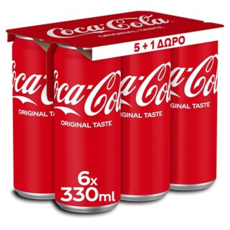 ΚΟΚΑ ΚΟΛΑ 4X6(5+1) 330ML