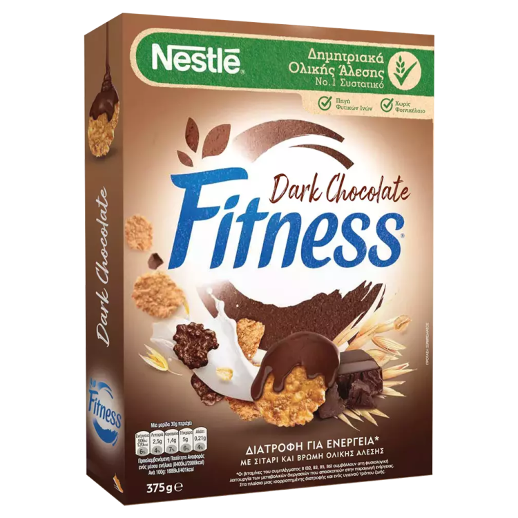 FITNESS DARK CHOCOLATE 16X375ΓΡ