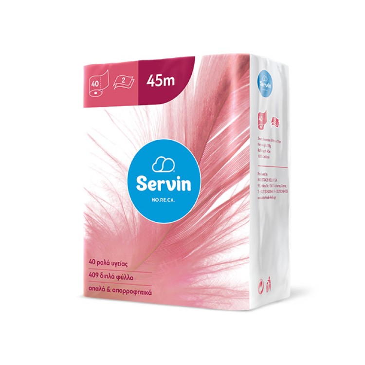 SERVIN HORECA ΛΕΙΟ Χ/ΥΓΕΙΑΣ 2Φ 118ΓΡ 3X40TEM
