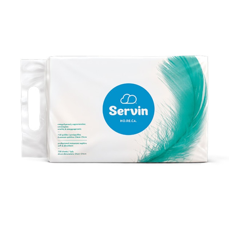 SERVIN ΧΑΡΤΟΠΕΤΣΕΤΕΣ ΕΣΤΙΑΤΟΡΙΟΥ 24X24 5X750Φ SERVIN ΧΑΡΤΟΠΕΤΣΕΤΕΣ ΕΣΤΙΑΤΟΡΙΟΥ 24X24 5X750Φ