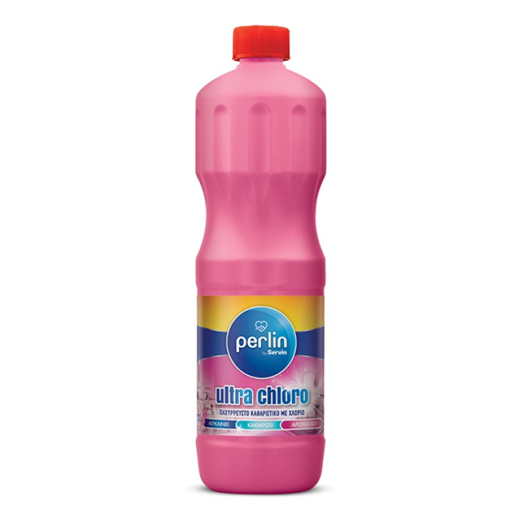 PERLIN ΧΛΩΡΙΟ ΠΑΧΥΡΕΥΣΤΟ FLOWER (ΡΟΖ) 12Χ1250ML