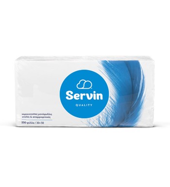SERVIN ΧΑΡΤΟΠΕΤΣΕΤΕΣ 30Χ30 12X200Φ