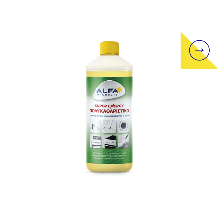 ALFA ΠΟΛYKΑΘΑΡΙΣΤΙΚΟ SUPER ENERGY 12X1 LITR.