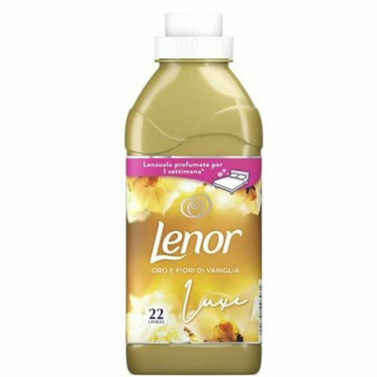 LENOR ΜΑΛΑΚΤΙΚΟ VANIGLIA 24M (ΧΡΥΣΟ) 8X567ML