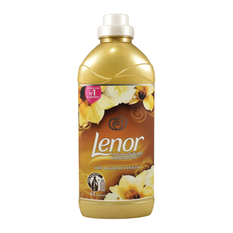 LENOR ΜΑΛΑΚΤΙΚΟ VANIGLIA 40Μ (ΧΡΥΣΟ) 12X840ML
