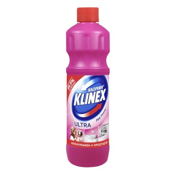 KLINEX ΧΛΩΡΙΝΗ ULTRA PINK (ΡΟΖ) 15X750ML KLINEX ΧΛΩΡΙΝΗ ULTRA PINK (ΡΟΖ) 15X750ML