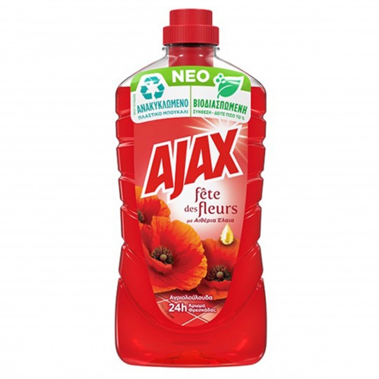 AJAX ΓΙΟΡΤΗ ΛΟΥΛΟΥΔΙΩΝ FIORI DI CAMPO (ΚΟΚΚΙΝΟ) 12Χ1LT