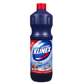 KLINEX ΧΛΩΡΙΝΗ ULTRA REGULAR (ΜΠΛΕ) 12X1250ML