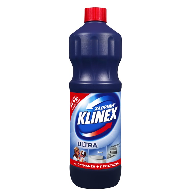 KLINEX ΧΛΩΡΙΝΗ ULTRA REGULAR (ΜΠΛΕ) 12X1250ML