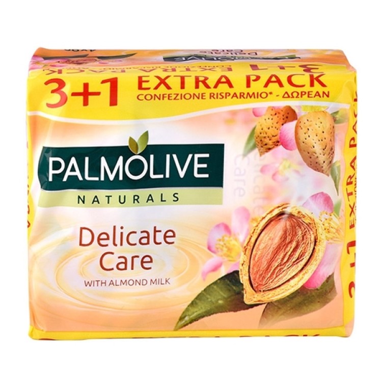 PALMOLIVE ΣΑΠΟΥΝΙ ΑΜΥΓΔΑΛΟ 90ΓΡ (3+1)