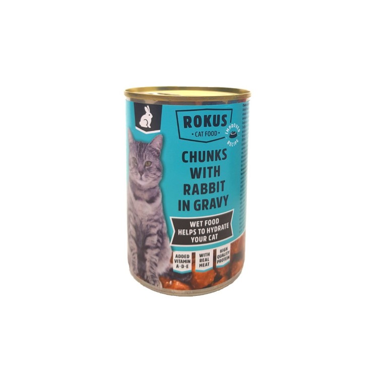 ROKUS ΓΑΤΟΤΡΟΦΗ ΚΟΥΝΕΛΙ (ΣΙΕΛ) 24Χ410ΓΡ