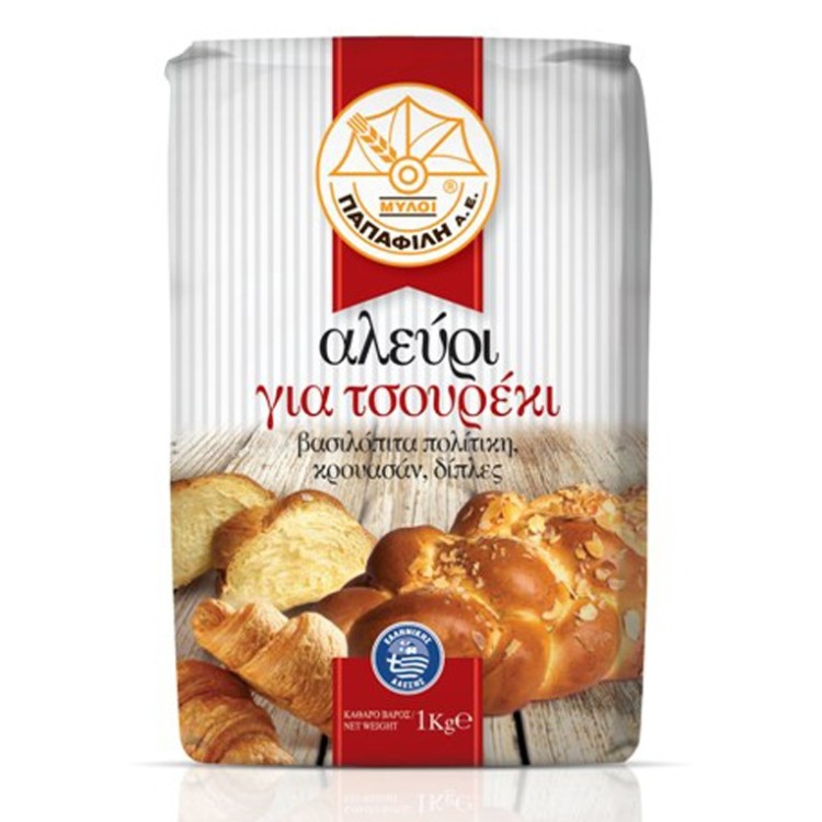 ΠΑΠΑΦΙΛΗ ΑΛΕΥΡΙ ΓΙΑ ΤΣΟΥΡΕΚΙ 10Χ1KG