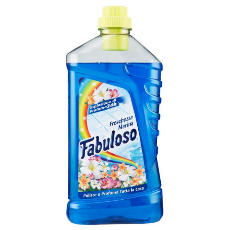 FABULOSO ΥΓΡΟ ΚΑΘΑΡΙΣΤΙΚΟ MARINA (ΜΠΛΕ) 12Χ1000 ML