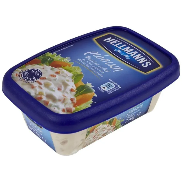 HELLMANN'S ΡΩΣΙΚΗ ΣΑΛΑΤΑ 6Χ250ΓΡ