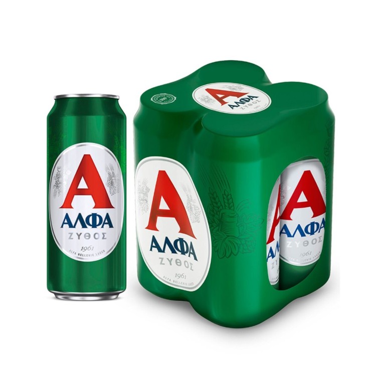 ΑΛΦΑ ΜΠΥΡΑ 6Χ4Χ500ML