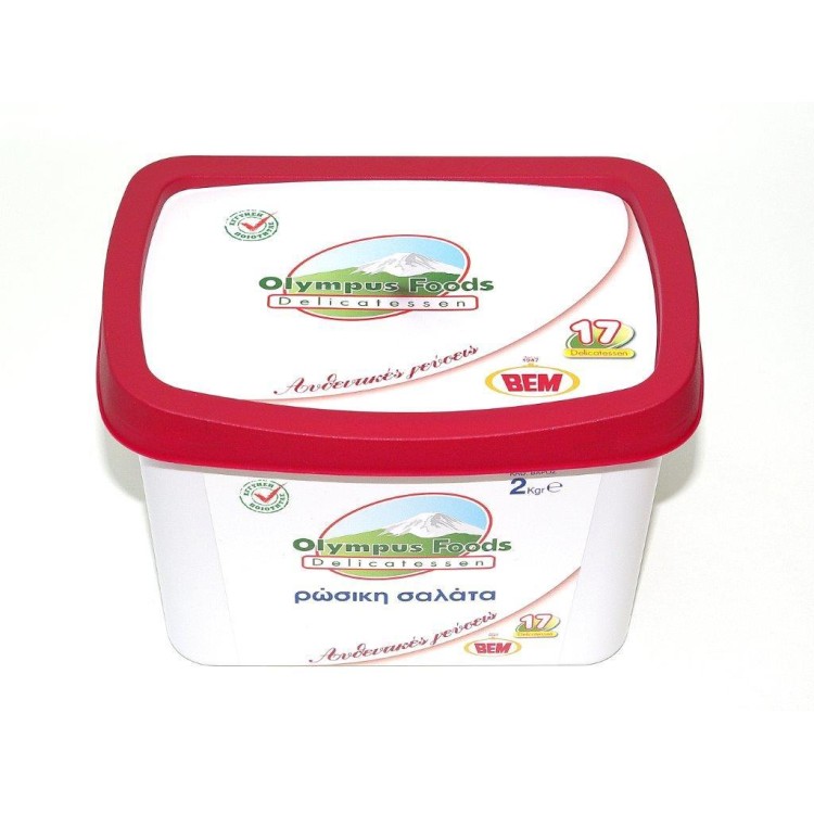 OLYMPUS FOODS DELICATESSEN ΡΩΣΙΚΗ ΣΑΛΑΤΑ 2ΚΙΛ 4TEM.