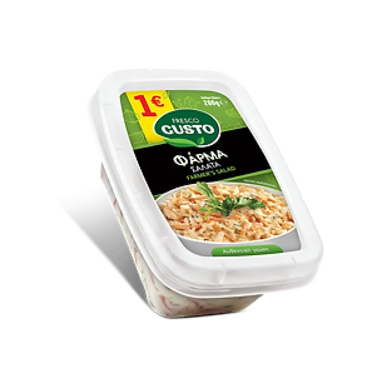 FRESCO GUSTO ΣΑΛΑΤΑ ΦΑΡΜΑ 200ΓΡ 6ΤΕΜ 1,2ΚΙΛ