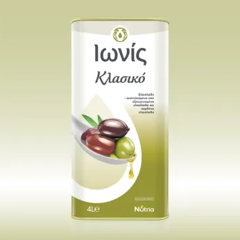 ΙΩΝΙΣ ΕΛΑΙΟΛΑΔΟ ΔΟΧEIO 4Χ4ΛΙΤΡ.