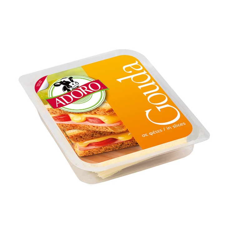 ADORO GOUDA ΦΕΤΕΣ 12Χ200ΓΡ.