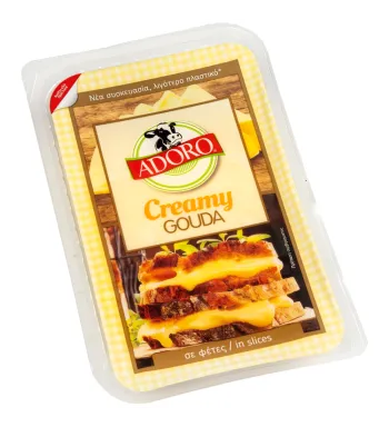ADORO CREAMY GOUDA ΦΕΤΕΣ 10Χ175ΓΡ ADORO CREAMY GOUDA ΦΕΤΕΣ 10Χ175ΓΡ