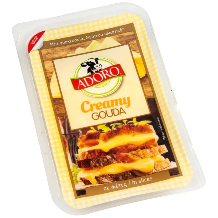 ADORO CREAMY GOUDA ΦΕΤΕΣ 10Χ175ΓΡ