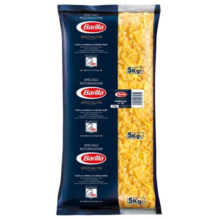 BARILLA FARFALLE No65 5KG(ΦΙΟΓΚΑΚΙ)