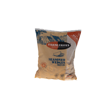 FARM FRITES ΠΑΤΑΤΕΣ ΚΤΨ ΠΡΟΤ. SEASONED WEDGES SKIN ON (5Χ2,5KG) ΒΕΛΓΙΟΥ FARM FRITES ΠΑΤΑΤΕΣ ΚΤΨ ΠΡΟΤ. SEASONED WEDGES SKIN ON (5Χ2,5KG) ΒΕΛΓΙΟΥ