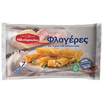 NIKOLOPOULOU ΦΛΟΓΕΡΕΣ ΜΕ ΚΑΣΕΡΙ&ΜΠΕΙΚΟΝ 15X310ΓΡ.