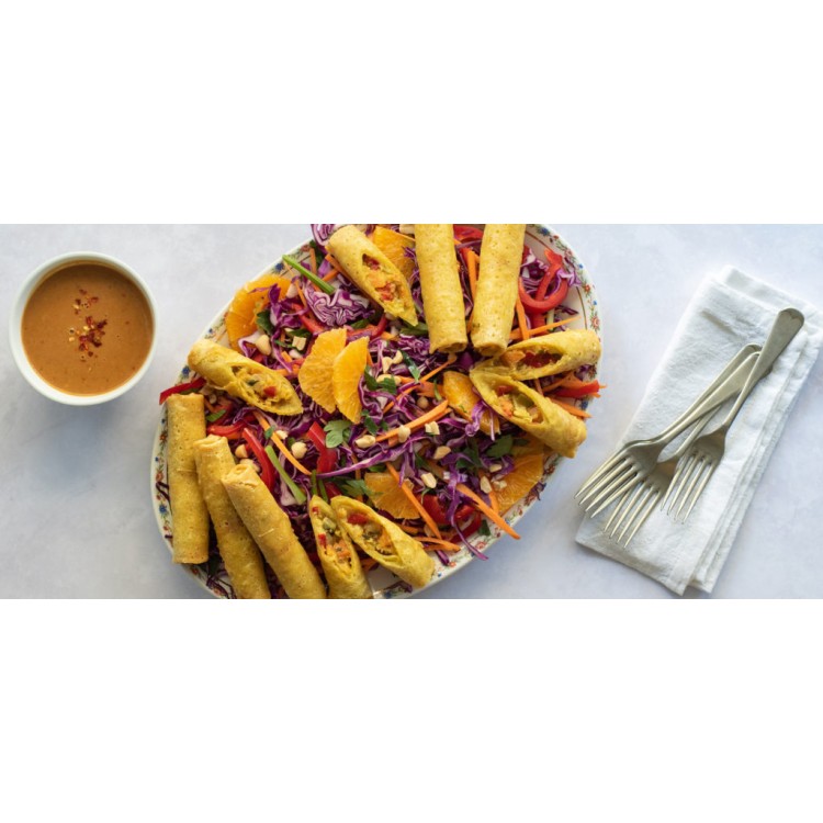 NIKOLOPOULOU SPRING ROLLS ΛΑΧΑΝΙΚΩΝ 6Χ1KG (20ΤΜΧ)