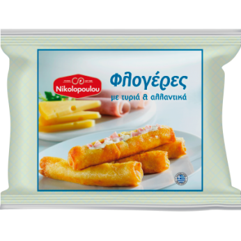 NIKOLOPOULOU ΦΛΟΓΕΡΕΣ ΜΕ ΑΛΛΑΝΤΙΚΑ&ΚΑΣΕΡΙ 6Χ1KG (20TMX) Μ.Μ