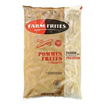 FARM FRITES ΠΑΤΑΤΕΣ ΚΑΤΕΨ. 10mm (5X2.5KG) ΟΛΛΑΝΔΙΑΣ FARM FRITES ΠΑΤΑΤΕΣ ΚΑΤΕΨ. 10mm (5X2.5KG) ΟΛΛΑΝΔΙΑΣ
