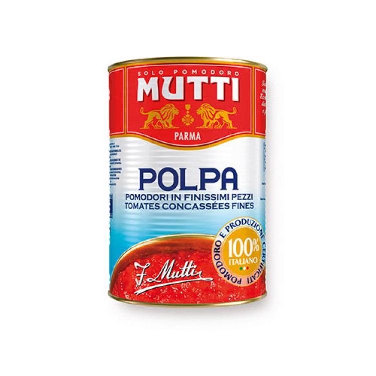 MUTTI POLPA ΤΟΜΑΤΑΣ 3Χ4,05ΚΙΛ