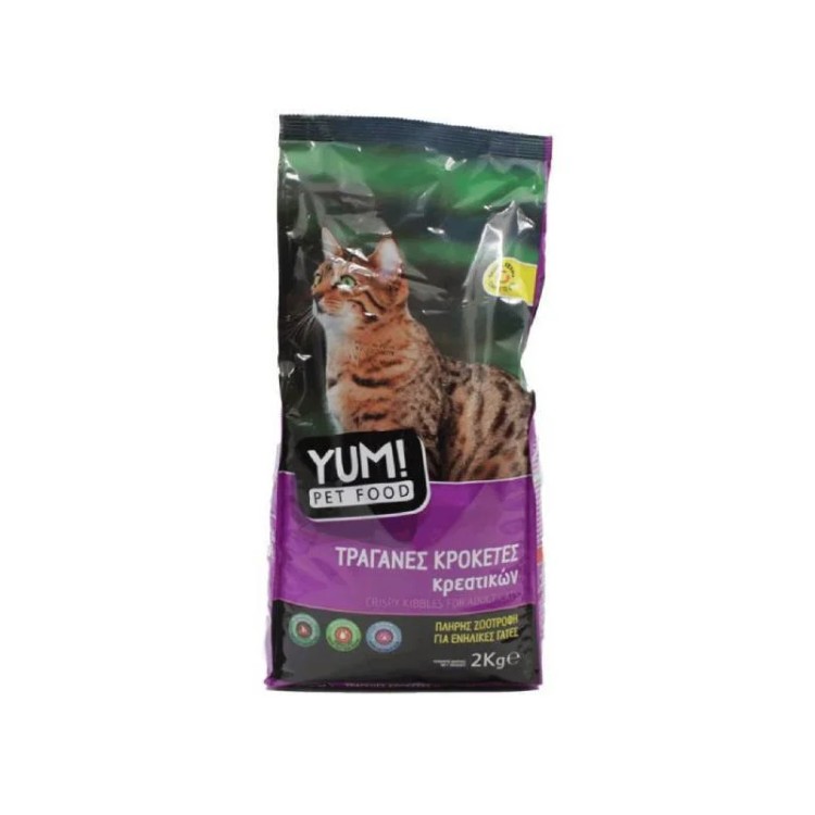 YUM CAT ΓΑΤΟΤΡΟΦΗ ΞΗΡΑ 6Χ2KG