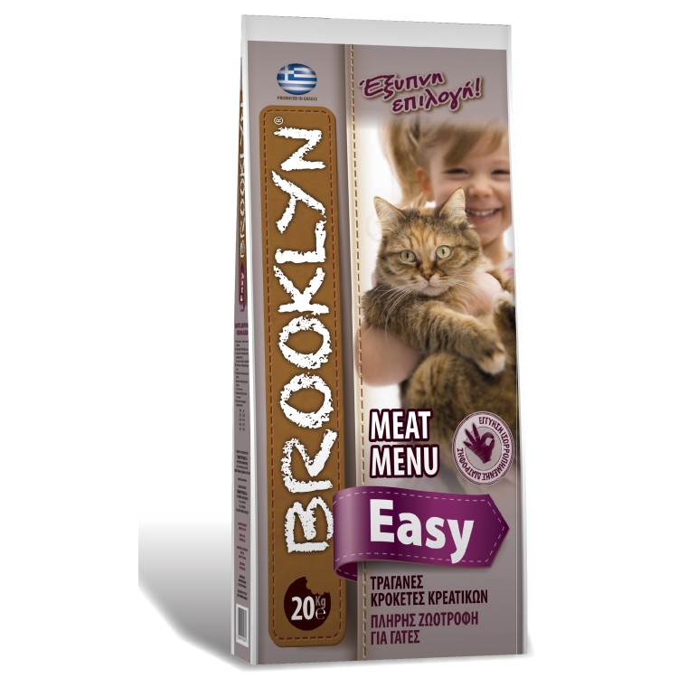 BROOKLYN ΓΑΤΟΤΡΟΦΗ ΞΗΡΑ EASY 20KG